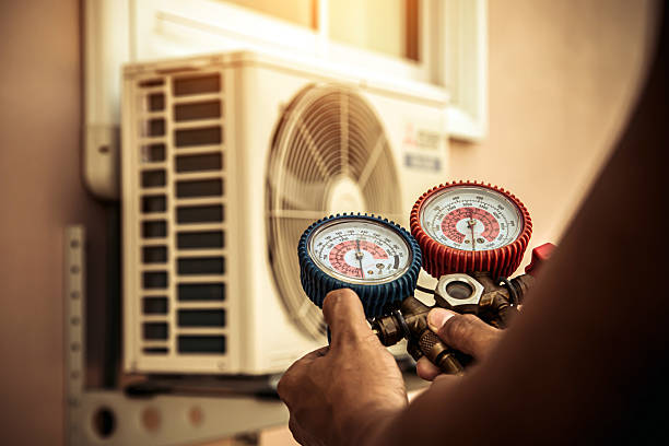 Professional Hvac Installation technician working in Junedale, PA